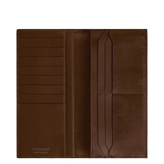 Montblanc Meisterstück 14cc wallet, brown gradient zipper pocket 220318