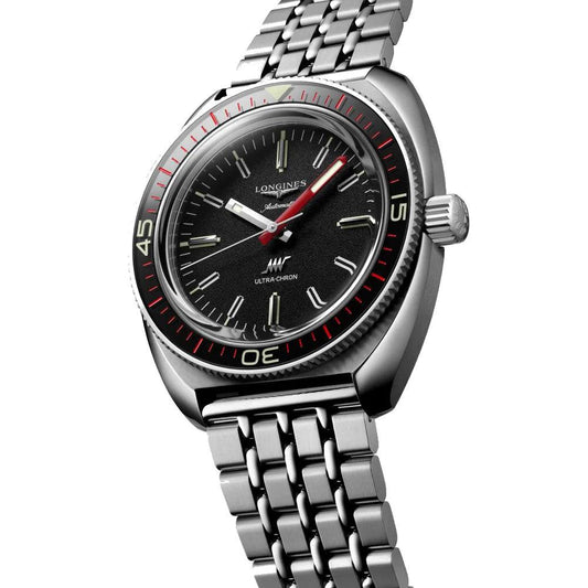 Longines Ultra-Chron Box Edition 43mm Black Automatic Steel L2.836.4.52.9