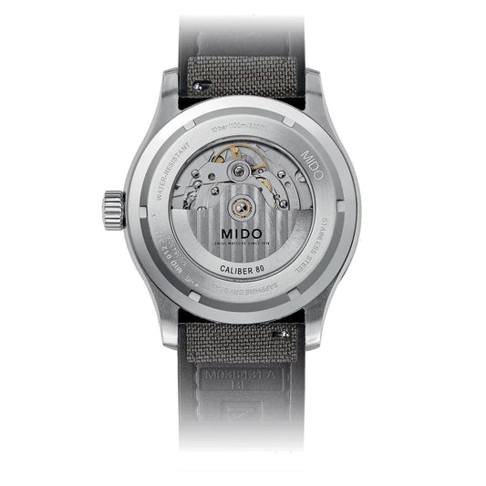 Mido Multifort M 42mm grey automatic steel watch M038.430.17.081.00