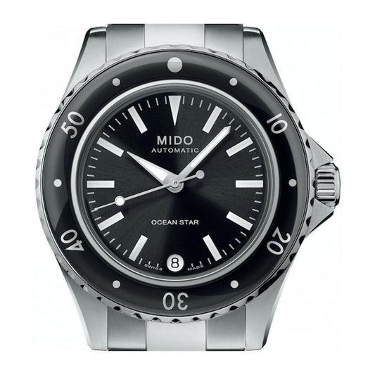 Mido watch Ocean Star 36.5mm black automatic steel M026.207.11.051.00