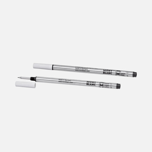 Montblanc 2 refills for fineliner M point Mystery Black 128246