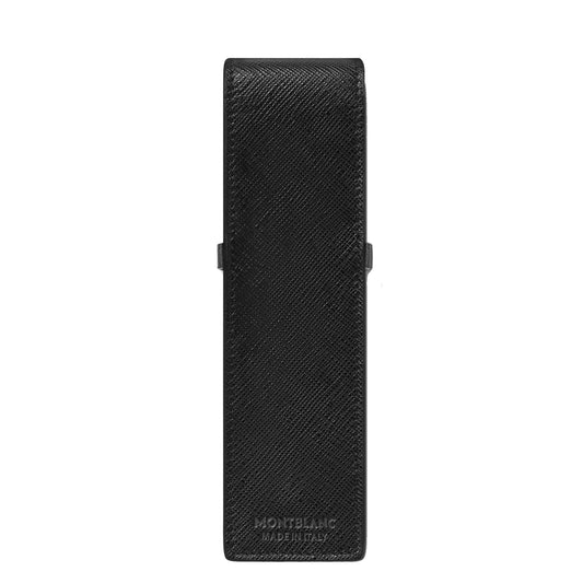 Montblanc case for 2 Montblanc Sartorial writing instruments black 130751