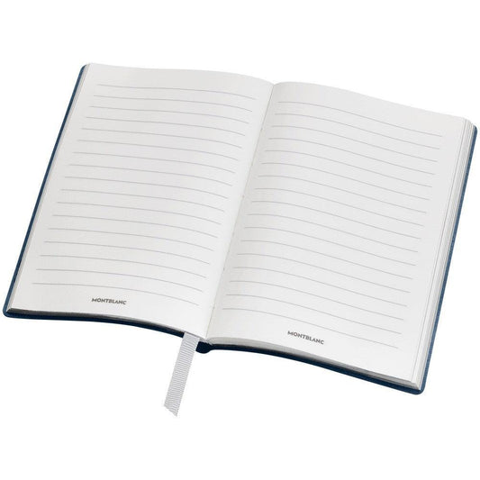 Montblanc Notebook 148 Lined Indigo (Indigo) Stationery Luxury Stationery 118037