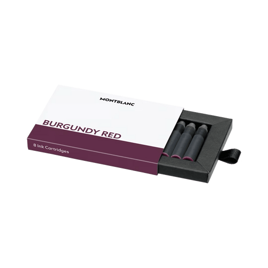 Montblanc Ink Cartridges Burgundy Red Burgundy 8 Pieces 105199