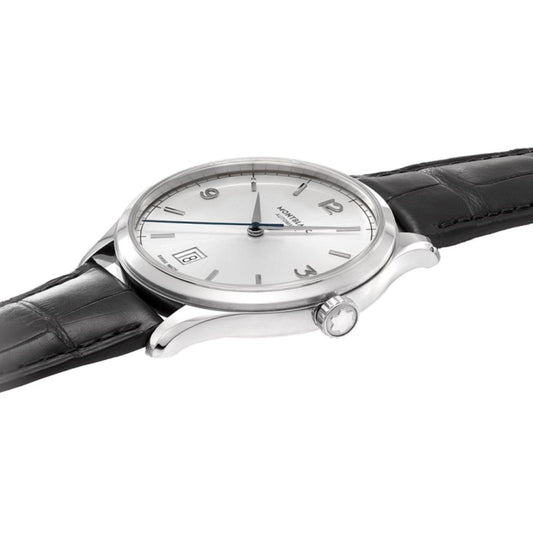 Montblanc Heritage Chronometrie 40mm silver automatic steel watch 112533