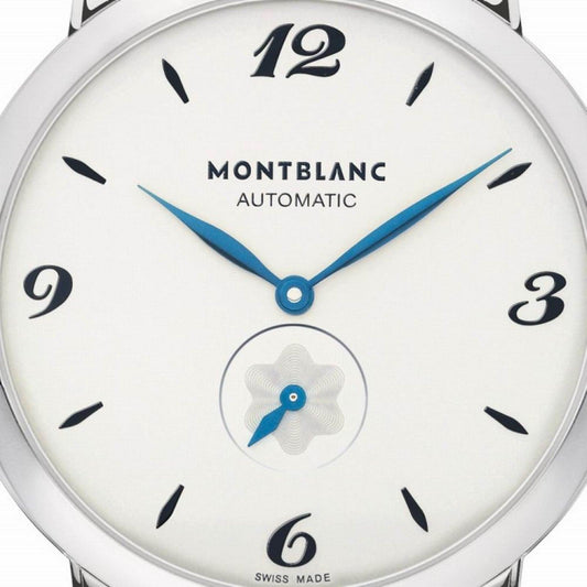 Montblanc Star Classique Watch 39mm Silver Automatic Steel 110589
