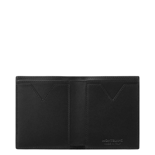 Montblanc business card holder with compartment for Montblanc Sartorial banknotes black 128583