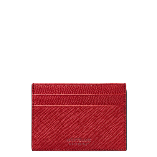 Montblanc Sartorial Red 5-Compartment Card Holder 130831