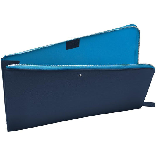 Montblanc Meisterstück Soft Grain My Office Document Holder Cobalt Blue 124116