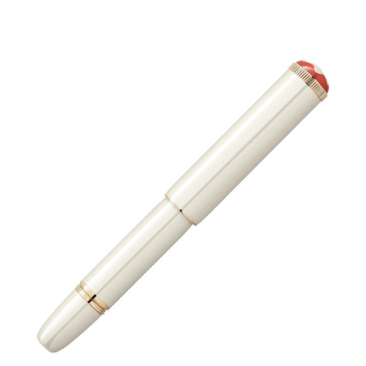 Montblanc Heritage Rouge et Noir "Baby" Special Edition Ivory Rollerball Pen 128122