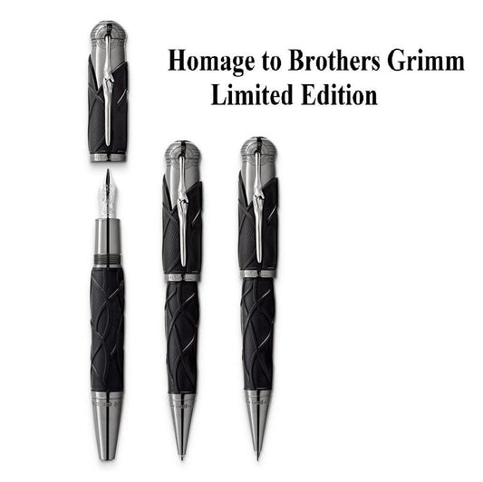 Montblanc Writers Edition 2022 Brothers Grimm Pen Set ( Fountain Pen + Rollerball + Ballpoint ) Limited Edition 128367