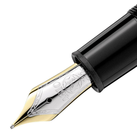 Montblanc Meisterstück Gold LeGrand Fountain Pen, Medium Nib, 132460
