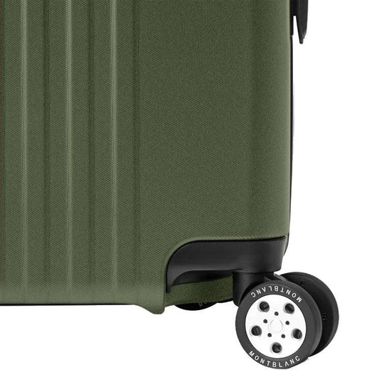 Montblanc trolley compact carry-on luggage #MY4810 green 198347