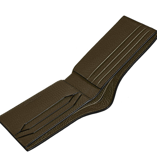 Montblanc 6cc Khaki Wallet 220197