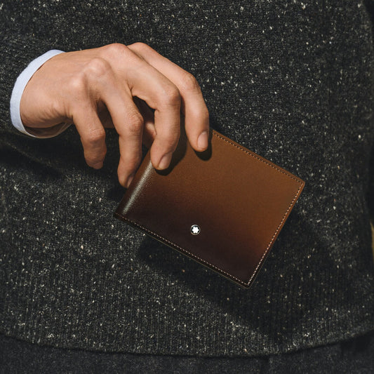 Montblanc Meisterstück Wallet 6 Compartments Gradient Brown 220315