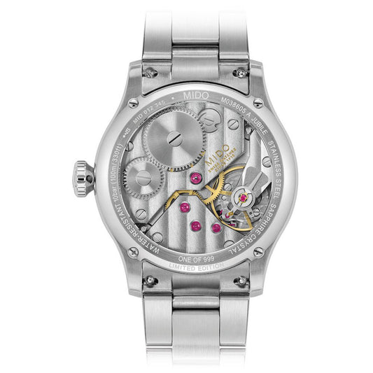 Mido Multifort Mechanical Watch Limited Edition 999 Pieces 44mm Anthracite Hand-Wound Steel M038.605.11.060.00