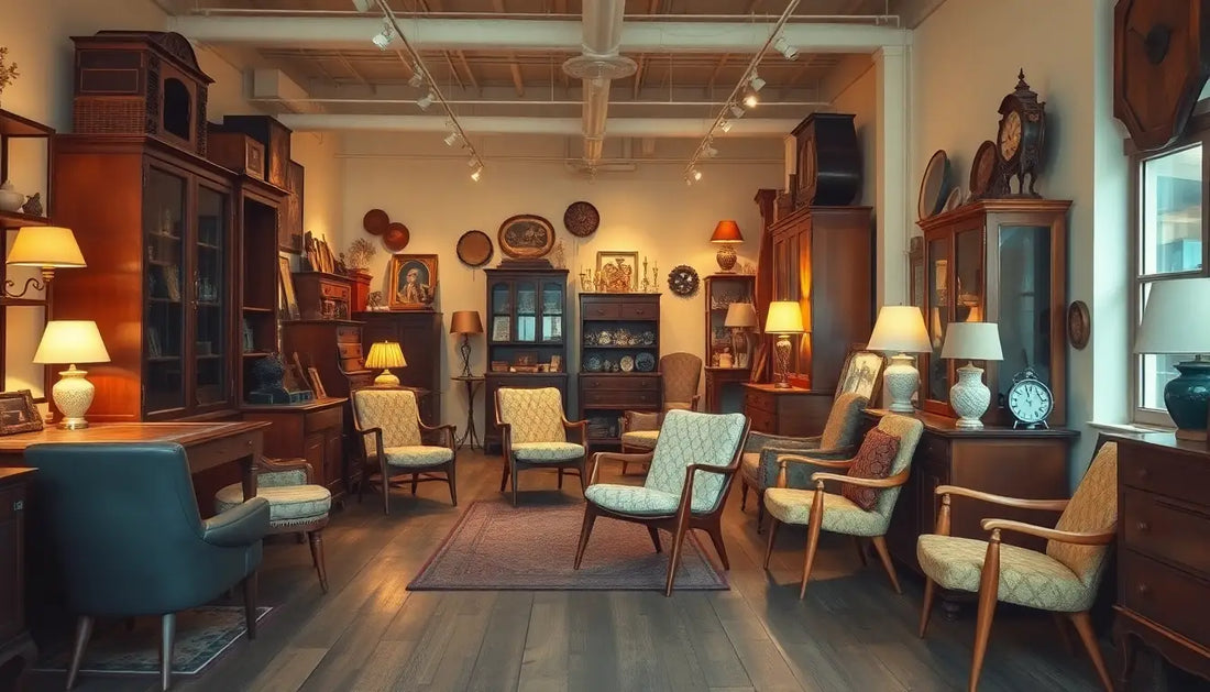 Antique-style armchairs with light green patterned upholstery and curved wooden frames.