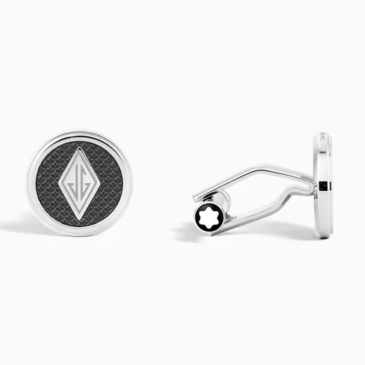 Montblanc cufflinks Great Characters Homage to The Great Gatsby steel 132981
