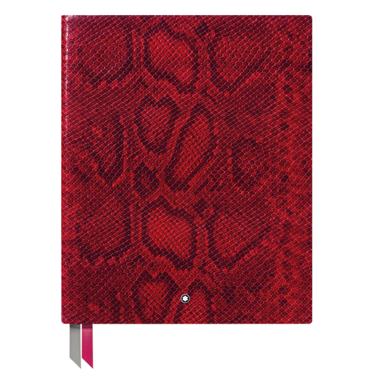 Montblanc #149 Lined Luxury Stationery Notebook - Python Print Cayenne 119915