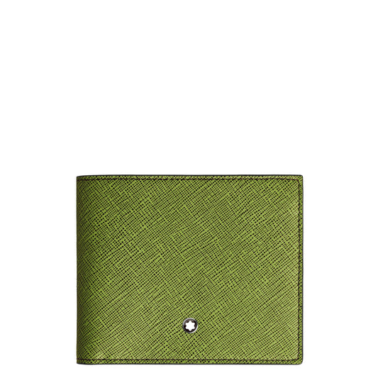 Montblanc Sartorial 8-Compartment Wallet Lime/Cassis 199356
