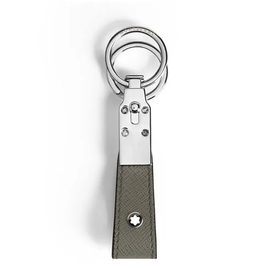 Montblanc key ring with loop Sartorial medium grey 199387
