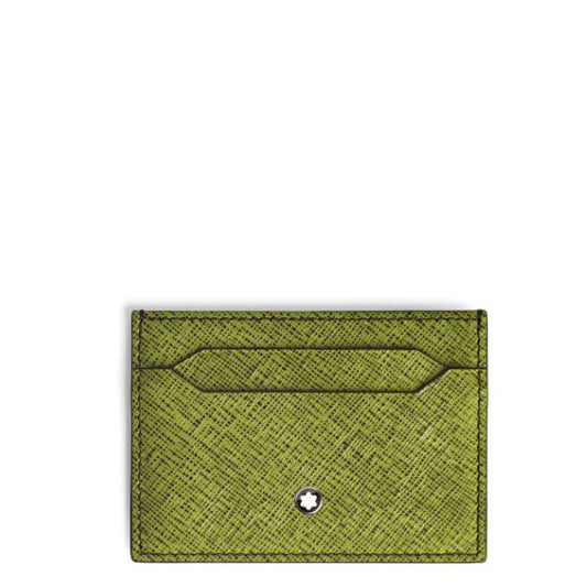 Montblanc Sartorial 5-Compartment Card Holder Multi Lime / Cassis 199388