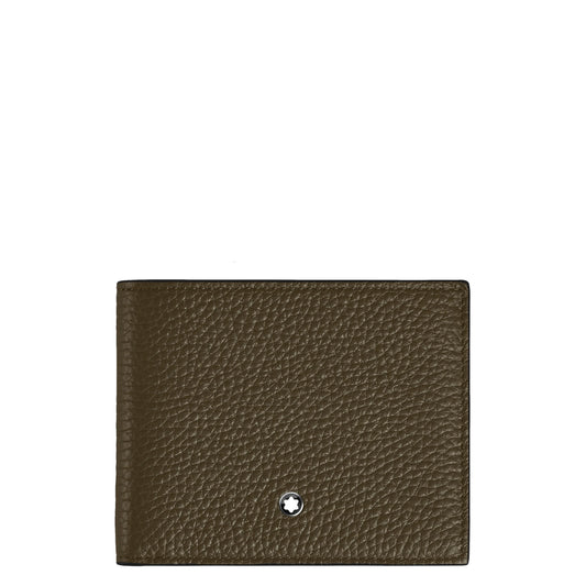Montblanc 6cc Khaki Wallet 220197