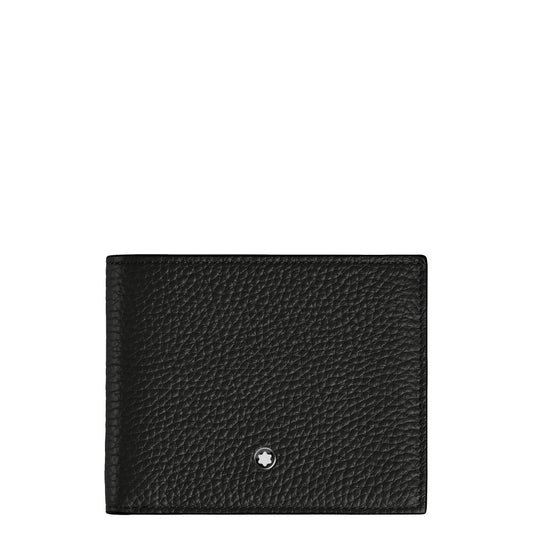 Montblanc wallet 6cc black 220198