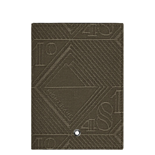 Montblanc 4810 Khaki Green Passport Holder 220265