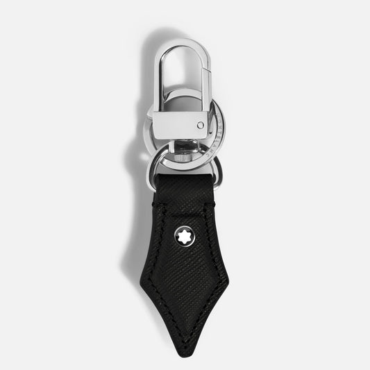 Montblanc Sartorial Black Nib-Shaped Key Fob 220357