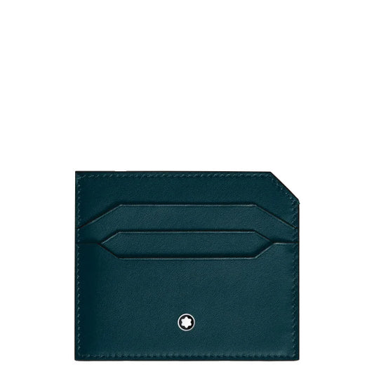 Montblanc 6-Compartment Card Holder Soft Blue Legion 198755