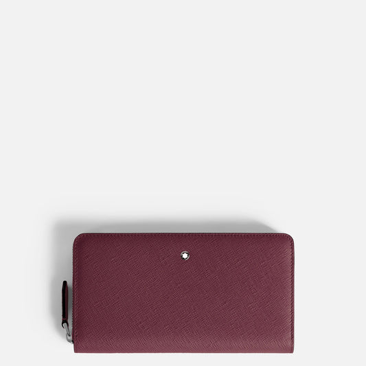 Montblanc 12cc wallet with full zip Sartorial Cassis 199372