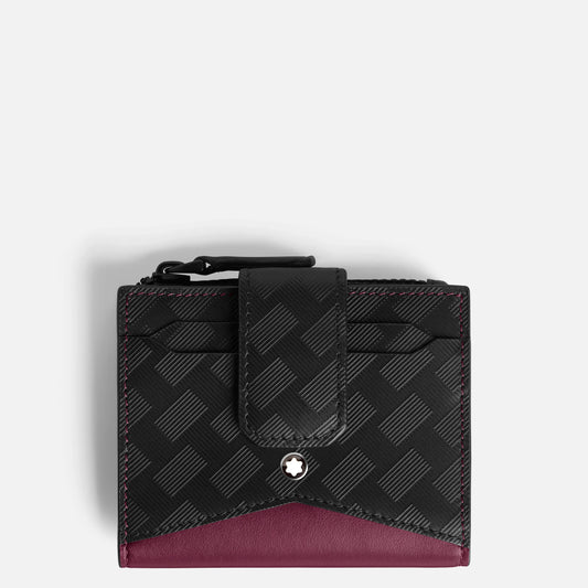 Montblanc Extreme 3.0 Mini Wallet 6 Compartments Black/Cassis 199416