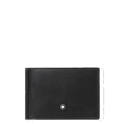 Montblanc Meisterstück 6cc Wallet with Money Clip Black 198313