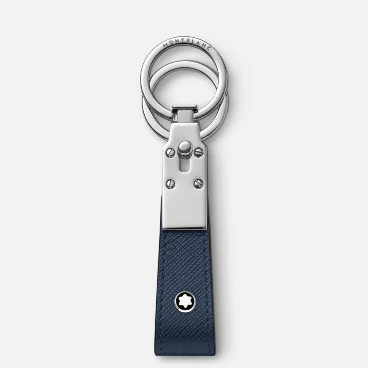 Montblanc Sartorial key fob with ink blue loop 131735
