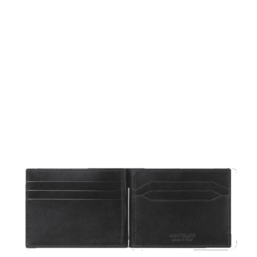 Montblanc Meisterstück 6cc Wallet with Money Clip Black 198313