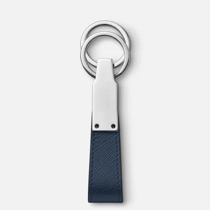 Montblanc Sartorial key fob with ink blue loop 131735