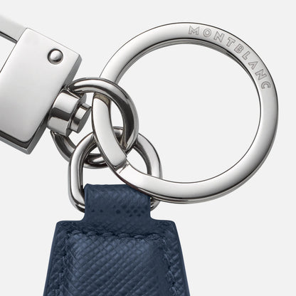 Montblanc Sartorial Ink Blue Diamond-Shaped Keychain 131739