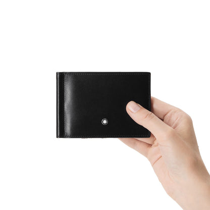 Montblanc Meisterstück 6cc Wallet with Money Clip Black 198313