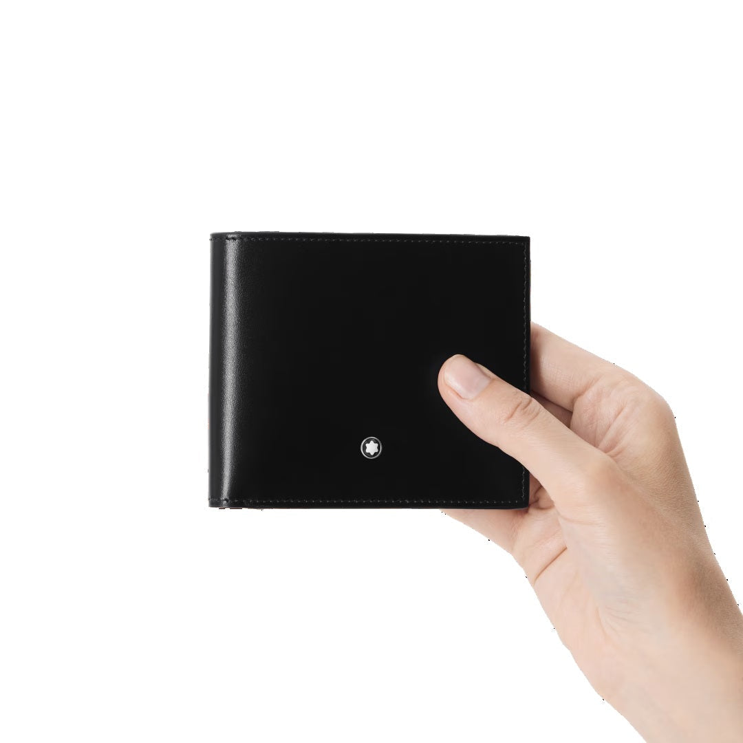 Montblanc Meisterstück Wallet 6 Compartments Black 198308