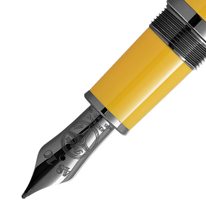 Montblanc Great Characters Enzo Ferrari Special Edition Fountain Pen Yellow Modena 130661