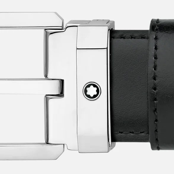 Montblanc Reversible Leather Belt Black/Brown 30 mm 116579