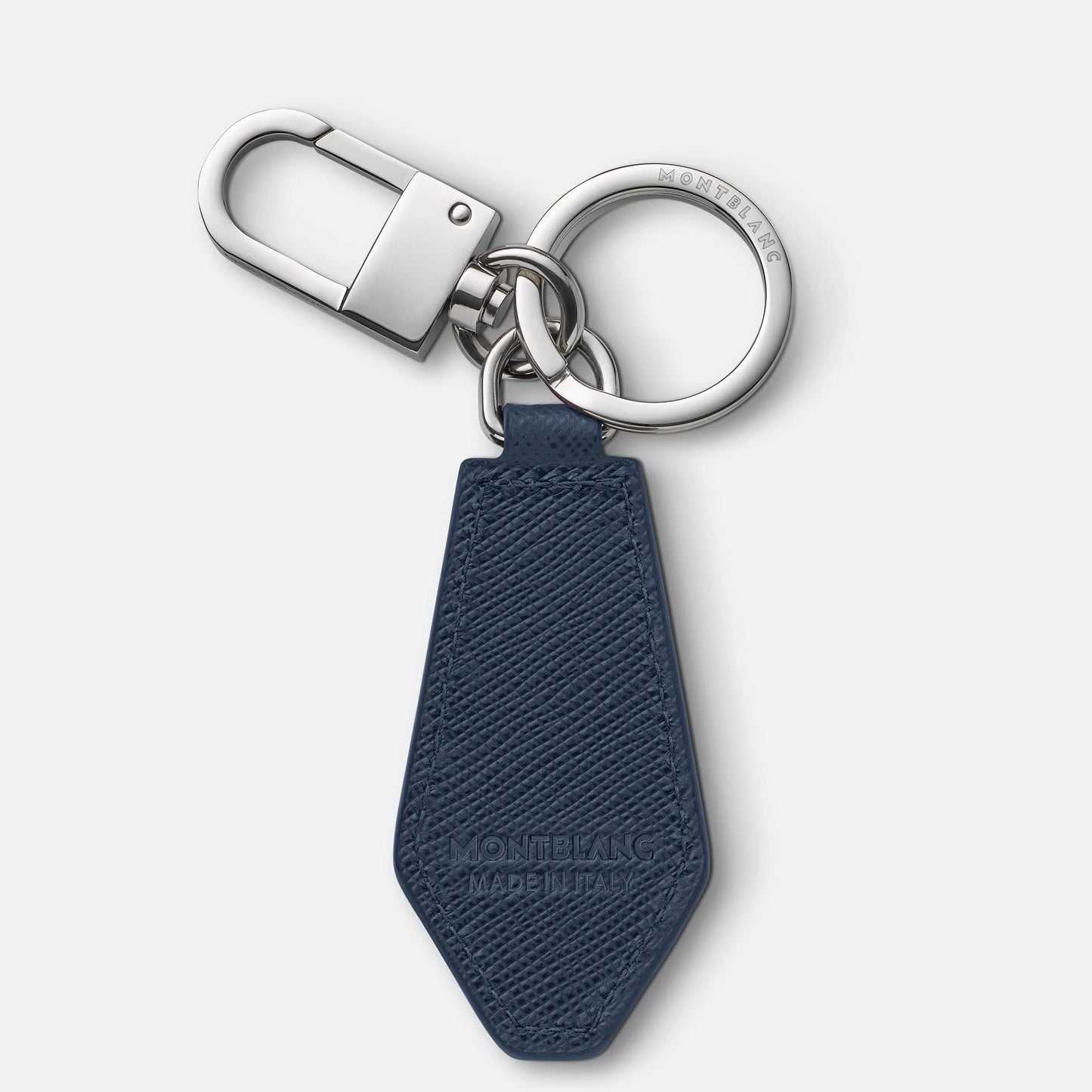 Montblanc Sartorial Ink Blue Diamond-Shaped Keychain 131739