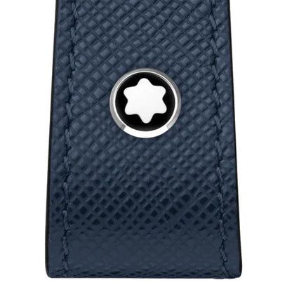 Montblanc Sartorial key fob with ink blue loop 131735