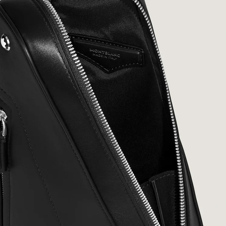 Montblanc Soft Compact Shoulder Bag Black 198742