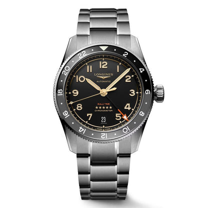 Longines Spirit Zulu Time 39mm Anthracite Automatic Titanium L3.802.1.53.6