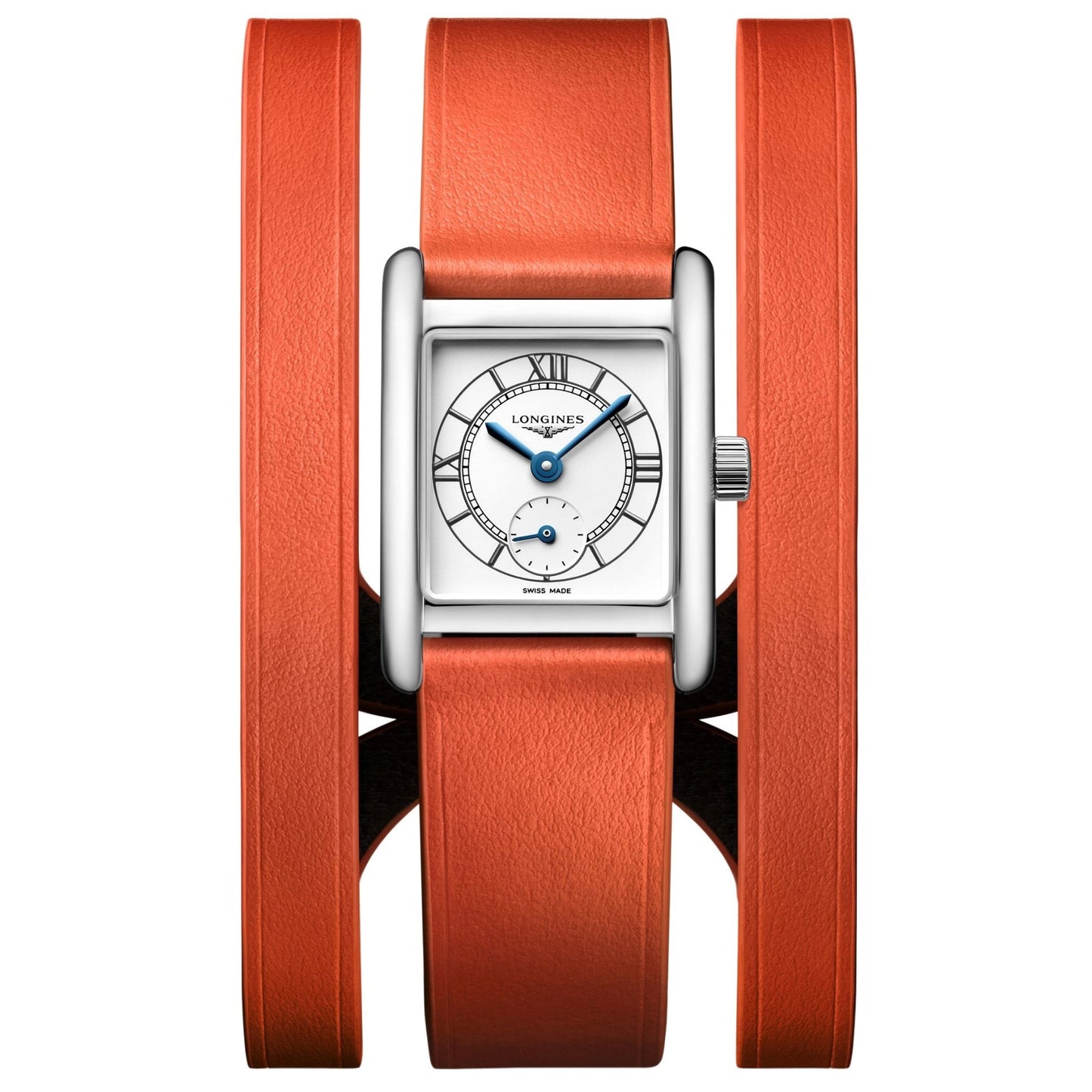 Longines Mini Turtleneck watch 21.50x29.00mm silver quartz steel L5.200.4.75.8