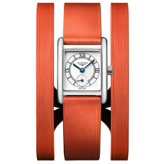 Longines Mini Dolcevita watch 21.50x29.00mm silver quartz steel L5.200.4.75.8