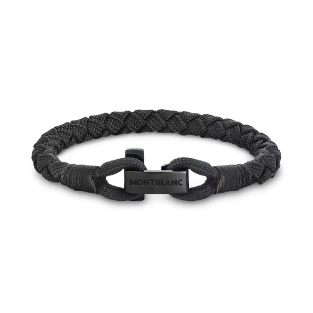 Montblanc bracelet with black T-clasp size S 130860 60