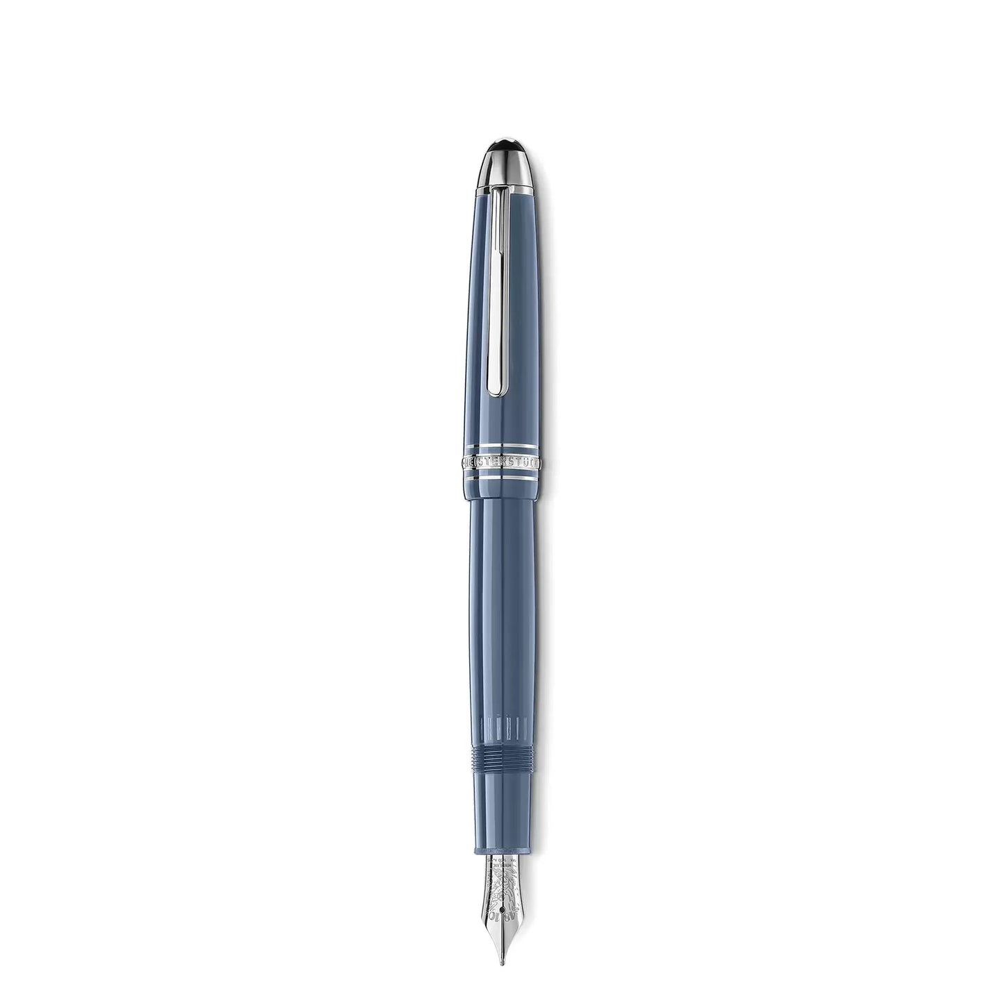 Montblanc Meisterstück Glacier LeGrand Fountain Pen Blue M Nib 129393